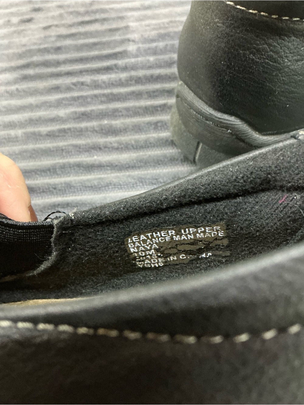 Earth Origins Naya Black Leather Flats Comfort Loafer Gorpcore Granolachic Sz 10 - Picture 7 of 10